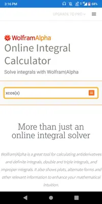 Integral Calculator android App screenshot 4